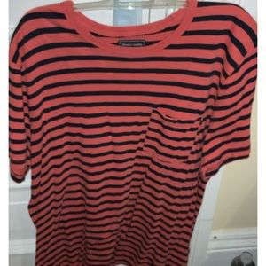ABERCROMBIE & FITCH men’s striped tee shirt.  Size XXL.